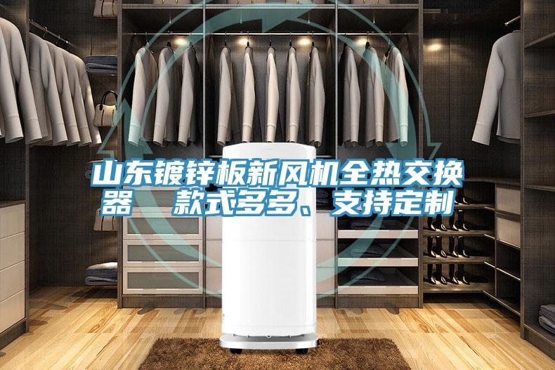 山東鍍鋅板新風機全熱交換器  款式多多、支持定製