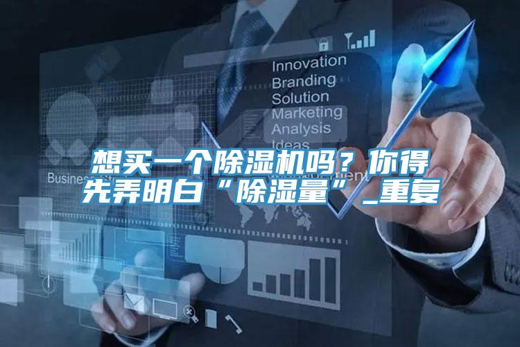 想買一個草莓污视频在线看嗎？你得先弄明白“除濕量”_重複