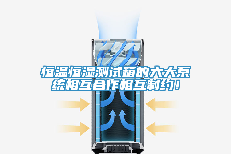 恒溫恒濕測試箱的六大係統相互合作相互製約！