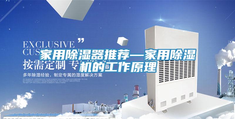 家用除濕器推薦—家用草莓污视频在线看的工作原理