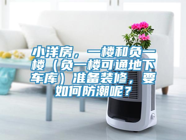 小洋房，一樓和負一樓（負一樓可通地下車庫）準備裝修，要如何防潮呢？