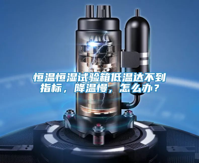 恒溫恒濕試驗箱低溫達不到指標，降溫慢，怎麽辦？
