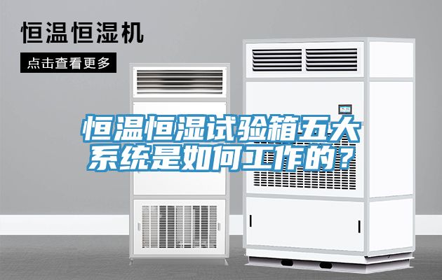 恒溫恒濕試驗箱五大係統是如何工作的？
