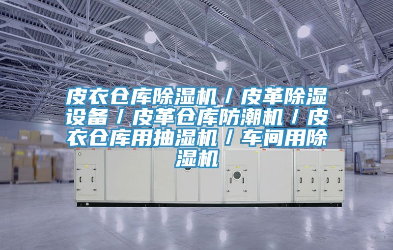皮衣倉庫草莓污视频在线看／皮革除濕設備／皮革倉庫防潮機／皮衣倉庫用抽濕機／車間用草莓污视频在线看