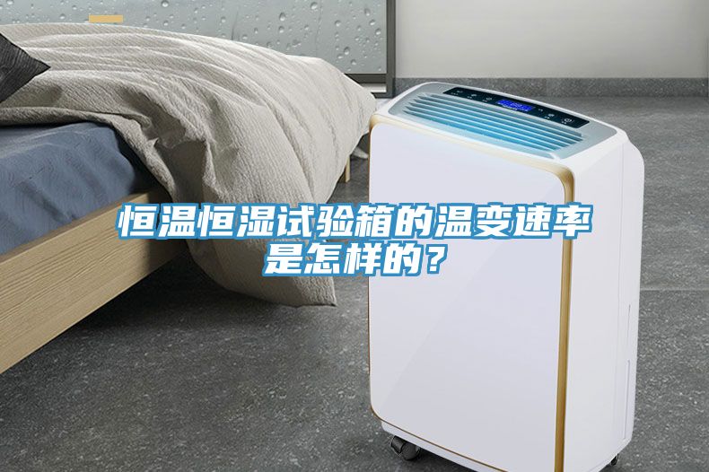 恒溫恒濕試驗箱的溫變速率是怎樣的？