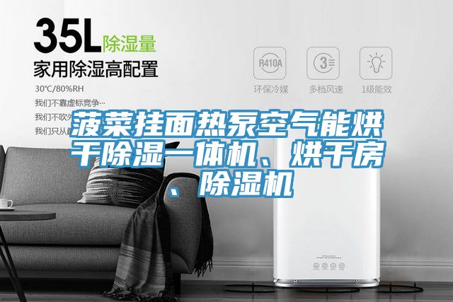 菠菜掛麵熱泵空氣能烘幹除濕一體機、烘幹房、草莓污视频在线看