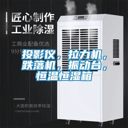 投影儀，拉力機，跌落機，振動台，恒溫恒濕箱