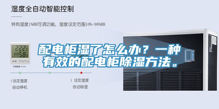配電櫃濕了怎麽辦？一種有效的配電櫃除濕方法。