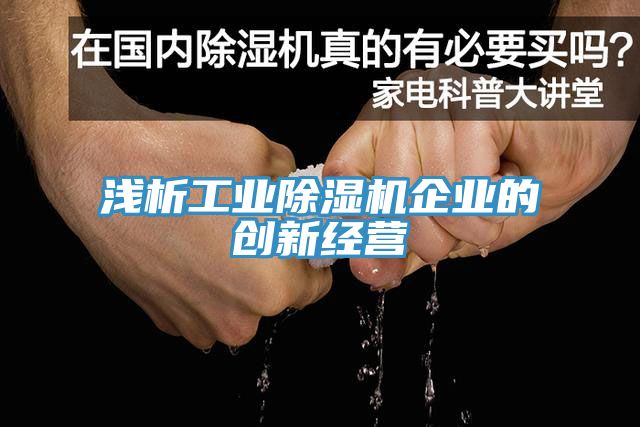 淺析工業草莓污视频在线看企業的創新經營