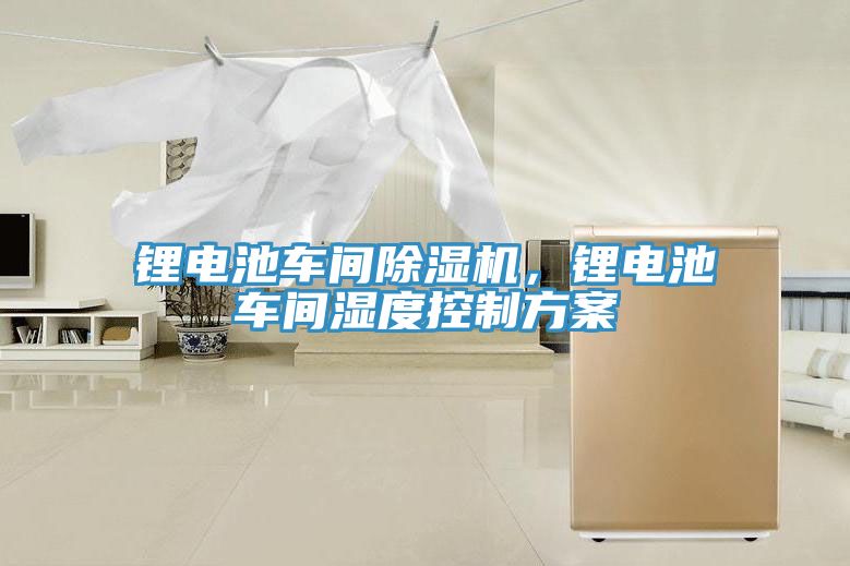 鋰電池車間草莓污视频在线看，鋰電池車間濕度控製方案