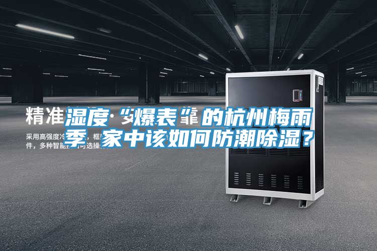濕度“爆表”的杭州梅雨季 家中該如何防潮除濕？