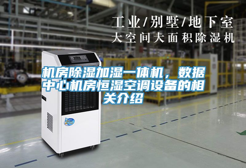 機房除濕加濕一體機，數據中心機房恒濕空調設備的相關介紹