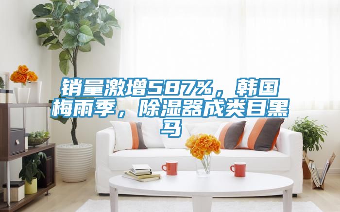 銷量激增587%，韓國梅雨季，除濕器成類目黑馬