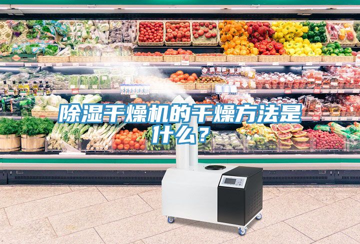 除濕幹燥機的幹燥方法是什麽？
