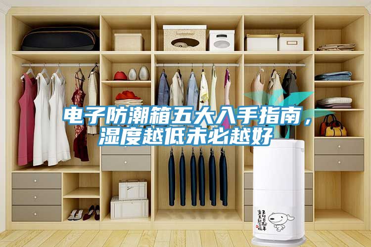 電子防潮箱五大入手指南，濕度越低未必越好