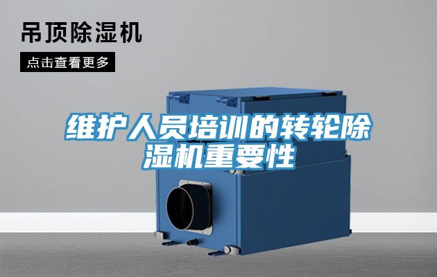 維護人員培訓的轉輪草莓污视频在线看重要性